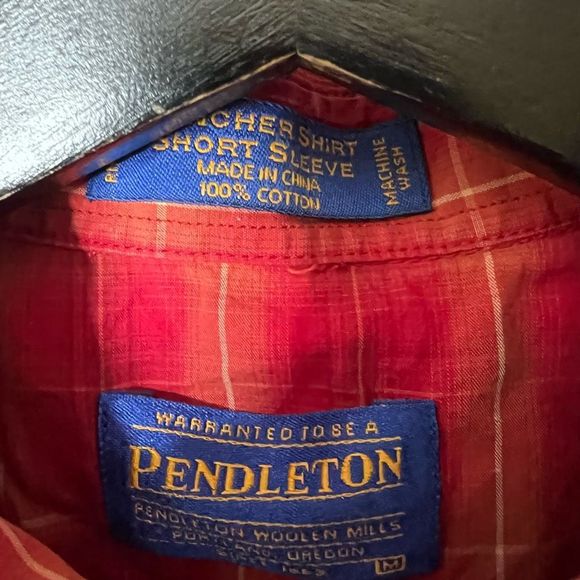 Pendleton Burton Down Shirt Mens Medium - Picture 3 of 3